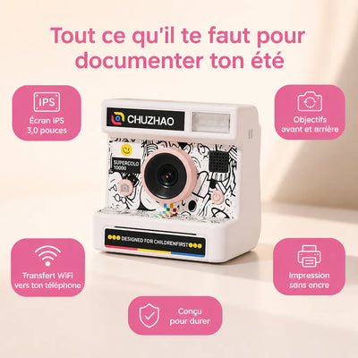Instant Print Camera with Thermal Printer 3
